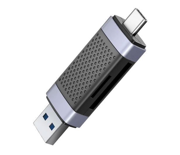 Orico Czytnik kart SD/microSD USB-A/USB-C 2.0 - 1500419 - zdjęcie 2